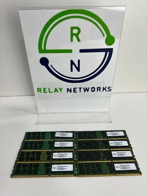 Lot -8x Cisco N01-M308GB2 15-12291-01 8GB 2Rx4 PC3L-10600R. REG RDIMM.  64GB - Image 1 of 4