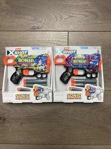 Sonic The Hedgehot X-Shot Dart Gun Lot Two - Bild 1 von 4