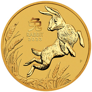 2023 Year of the Rabbit 1/20oz .9999 Gold Bullion Coin – Lunar Series III - PM