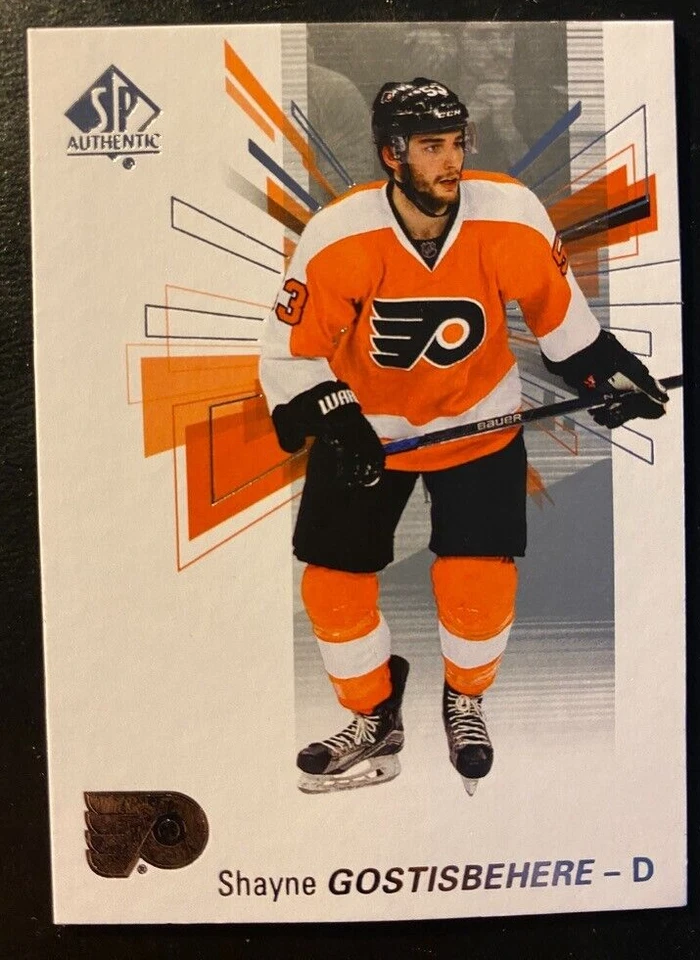 Shayne Gostisbehere 2016-17 SP Authentic Hockey UD #22 Philadelphia Flyers - Image 1 of 2