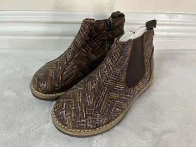 Manuela De Juan Unisex Niños Botines en Marrón US TALLA 8 Foto 1 de 4