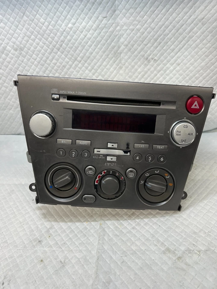2008 SUBARU OUTBACK AM/FM CD Radio Receptor PLYAER 86201 AG69B OEM (209) Foto 1 de 4