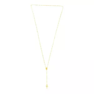 Collar Rosario Oro Amarillo 14k - Imagen 1 de 2