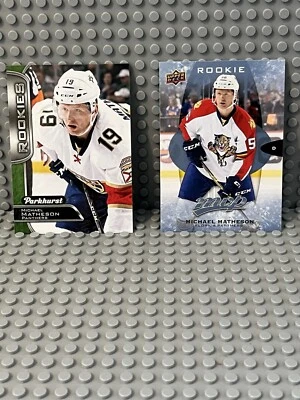 Michael Matheson Hockey Card Lot of 2 Rookie Cards | Florida Panthers  - Image 1 of 4