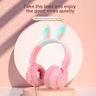 Bluetooth Head-mounted Rabbit Ear Wireless Headset Cute Gaming Stereo Sound
