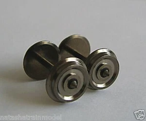 Metallräder DREISSIG Achsen NEU Spur H0 verschiedene Größen - Bild 1 von 1