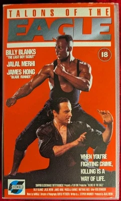 Talons Of The Eagle (PAL UK VHS, 1993) Billy Blanks Martial Arts Action  - Image 1 of 4