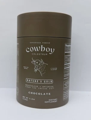 Cowboy Colostrum Natures Gold Revitalize & Optimize Chocolate Dietary Supplement - Image 1 of 3