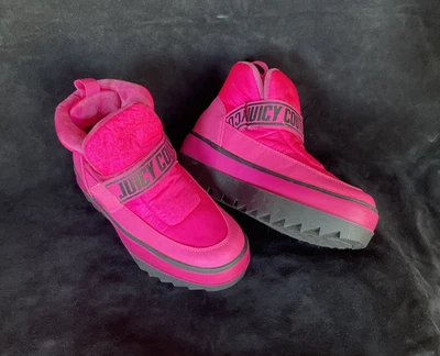 Tênis Juicy Couture Feminino High Top ROSA QUENTE Tamanho 6 - Imagem 1 de 4
