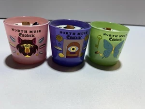 North Muse Candles Esoteric X3 Crystals Healing Love - Picture 1 of 7