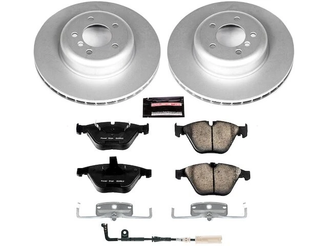 Kit de pastillas de freno delanteras y rotor para BMW 645Ci RS217SF 2004-2005 Foto 1 de 1