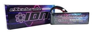 Excelerate ION 2S 250C Drag Race LiPO Battery Soft Case 7.4V/6000mAh) XCE-4035 - Picture 1 of 1
