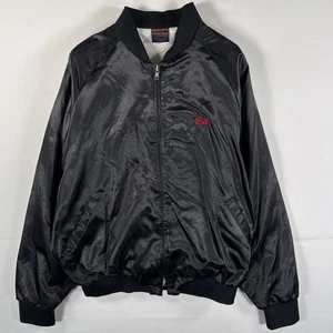 For Men HILTON Vintage 80 s 1980s Hilton HILTON USA Made Nylon Jacket Large Size - Picture 1 of 7