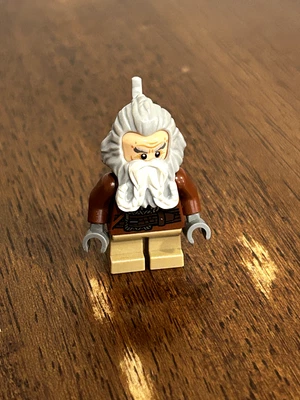 Authentic LEGO The Hobbit Minifigure: Oin the Dwarf lor056  LOTR - Image 1 of 3