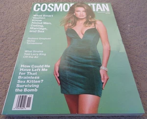 COSMOPOLITAN MAGAZINE NOVEMBER 1990 FREDERIQUE VAN DER WALL EXC - Picture 1 of 4