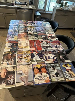 30 Different 1990s Sports Illustrated Lot All Stars on Covers Mantle Koufax AROD - Image 1 of 4