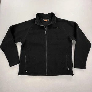 Merrell Jacket Mens 2XL Black Full Zip Fleece Sherpa Outdoors Hiking Warm - Picture 1 of 13