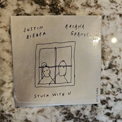 Ariana Grande & Justin Bieber Stuck With U CD Single Alternate Cover #3 - Image 1 of 2