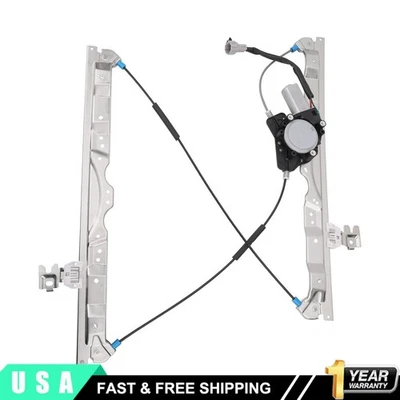 Window Regulator w/ Motor For Nissan Titan 2004-2010 Power Passenger Side|Front - Image 1 of 4