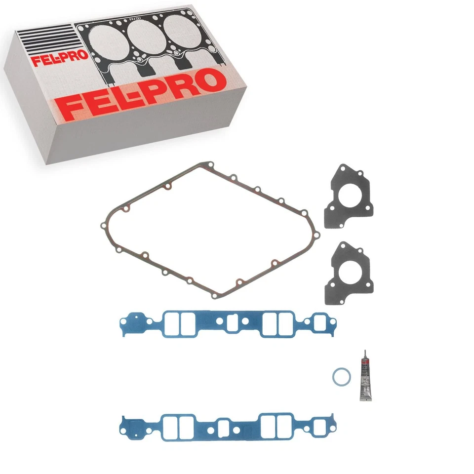 Juego de juntas de colector de admisión de motor Fel-Pro para Chevrolet Corvette 1982, 1984 Foto 1 de 1