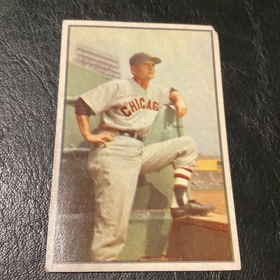 1953 Bowman Color #39 Paul Richards Vintage Chicago White Sox Manager Baseball - Image 1 of 4