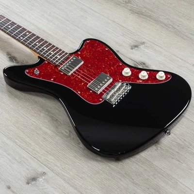 Guitarra clásica Suhr JM HH, trémolo Gotoh 510, diapasón de palisandro, negra Foto 1 de 4