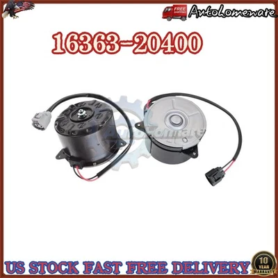 2 x Radiator Cooling Fan Motor Fit for 2006-2008 Lexus RX400h 3.3L 16363-20400 Foto 1 de 4