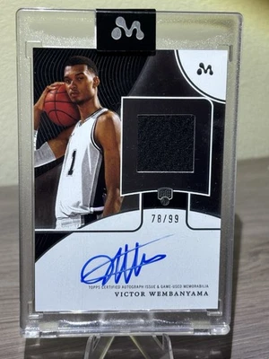 Parche RC 2023-24 Topps Mercury Victor Wembanyama RPA AUTOMÁTICO/99 Foto 1 de 4