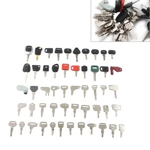 52 Heavy Equipment Key Set For Bobcat For Caterpillar For Volvo & More - Picture 1 of 6