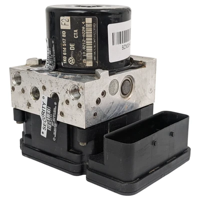 2009 Volkswagen VW Jetta Golf GTI Antibloqueio ABS Bomba Módulo de Freio Hidráulico OEM - Imagem 1 de 4