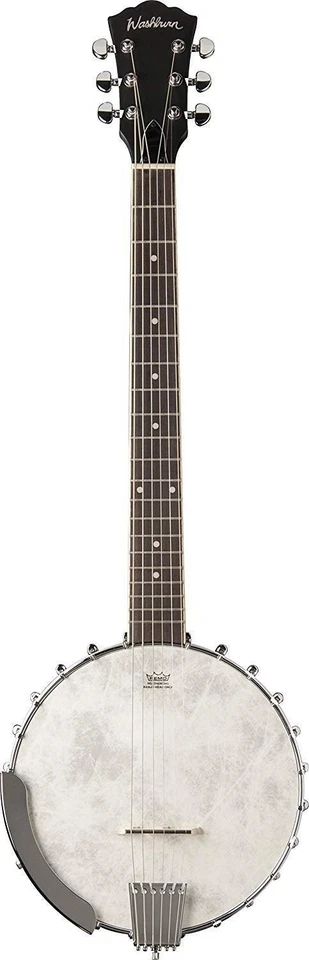 Washburn Americana Series B6-A 6-string Open Back Banjo - Image 1 of 4