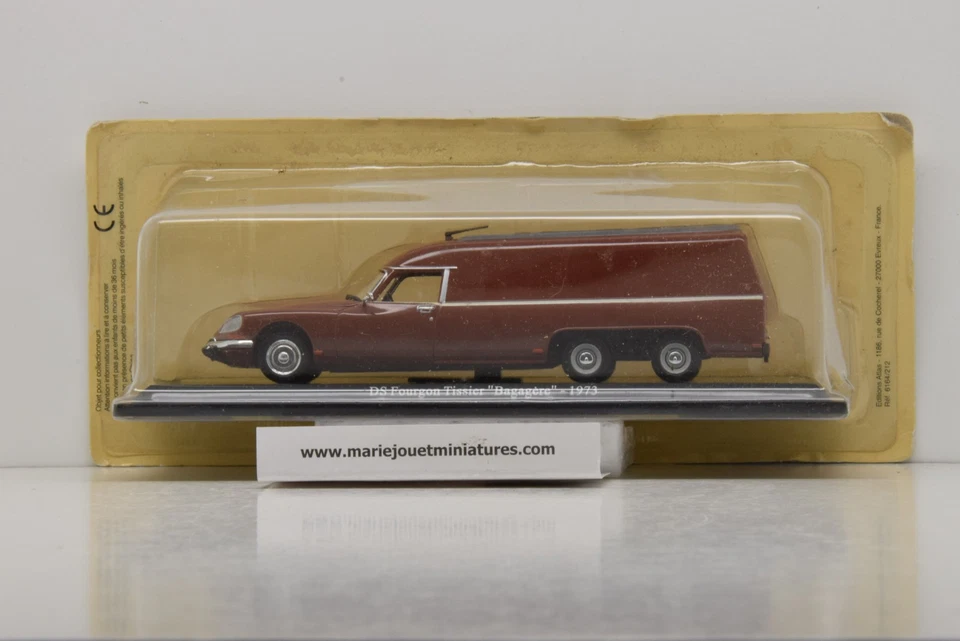 CITROEN DS FOURGON TISSIER BAGAGERE 1973 UNIVERSAL HOBBIES 1/43 NEUF EN BOITE - Photo 1/4
