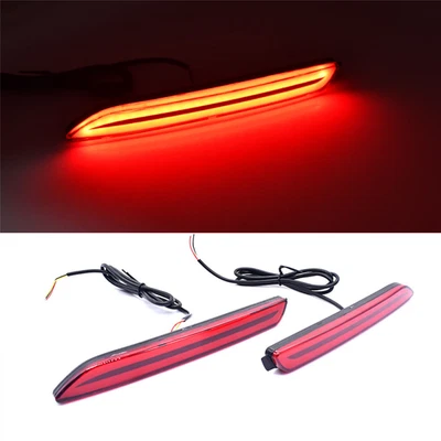 2x Luz trasera LED roja para parachoques trasero Toyota Venza 2009-2015 señal de giro freno Foto 1 de 4