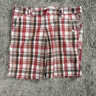 Y2K Abercrombie Boys Shorts Size 12 Y2K Chino Cotton Preppy Old Money 2000s - Image 1 of 4