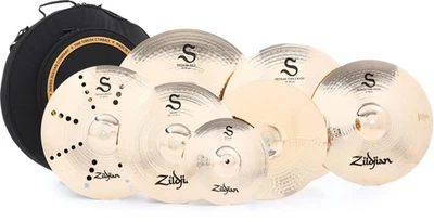 Paquete de platillos extendidos de 6 piezas Zildjian serie S Foto 1 de 4