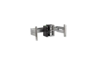 EFB-Elektronik 19" Universal-Hutschienenträger inkl. 4HE Winkelset 227074 - Afbeelding 1 van 1