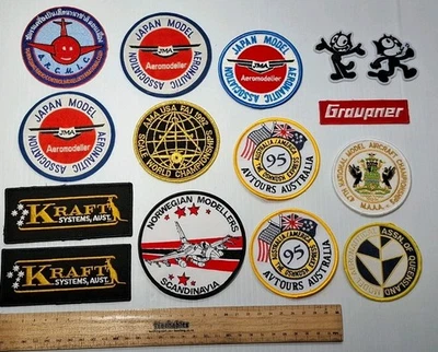 Vintage Patches Inc Models Japan Aircraft Bundle Of 15 Cool Patches - image 1 of 3