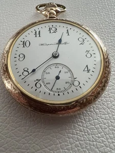 1905 Hampden GF (20 Yr) Pocket Watch Size 12. - Picture 1 of 11
