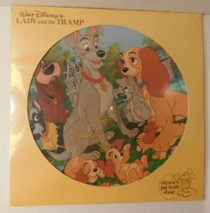 Walt Disney Picture Disc LP Lady and the Tramp SEALED - Imagen 1 de 2