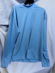 T3K Wear Antimicrobial Compression Moisture Protection Blue XL Long Sleeve Shirt - Picture 1 of 4