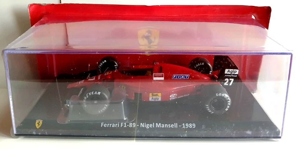 Die cast 1/24 Modellino Auto - Ferrari F1-89 - Nigel Mansell 1989 n°06 - Immagine 1 di 1