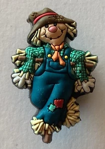 SCARECROW ‘06 - ‘08 Authentic Jibbitz Shoe Charm Rare HTF - Picture 1 of 5