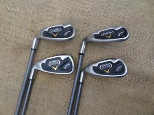 Callaway BIG BERTHA Fusion #4,AW,SW,LW Iron Options ⛳ Graph Firm LEFT HAND - Picture 1 of 30