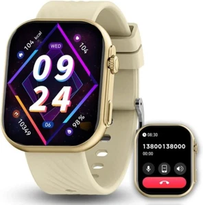 š„Voigoo Smart Watch for Men(Answer/Make Calls), 2.01" Activity Tracker, Blackš„ - Picture 1 of 8
