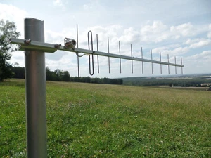 Yagi Antenne 23cm 1296 MHz mit 12 Elementen und Qualitäts-N-Buchse. - Bild 1 von 5