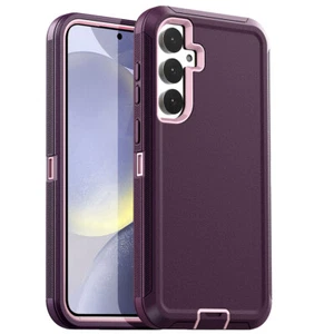 Case for Samsung Galaxy S24 FE/S25+ Plus/S24 Heavy Duty Shockproof Rugged Cover - Picture 1 of 56