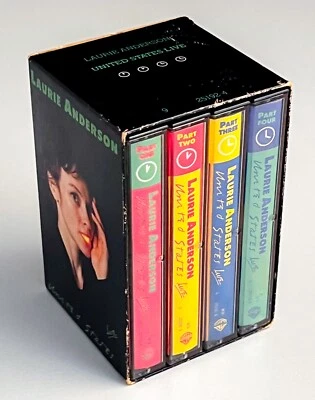 Laurie Anderson - Big Science + United States Live Box Set Cassette Tapes - Image 1 of 4