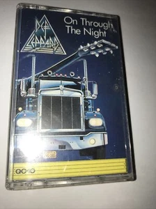 Def Leppard On Through The Night Cassette Tape In Good Condition - Picture 1 of 3