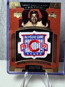 Upper Deck Sweet Spot Classic Patch 1962 All Star Game Juan Marichal /230 - Bild 1 von 3