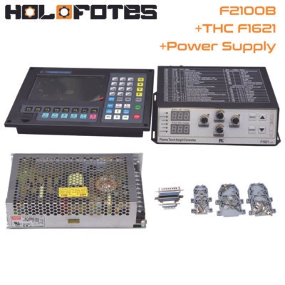 F2100B+F1621+24V 10A Power Supply 2 Axis CNC Plasma Cutter Controller Machine - Bild 1 von 4